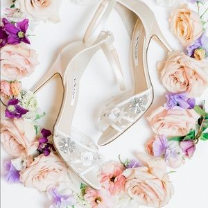 Nina Clarity Ankle Strap Sandal high heel